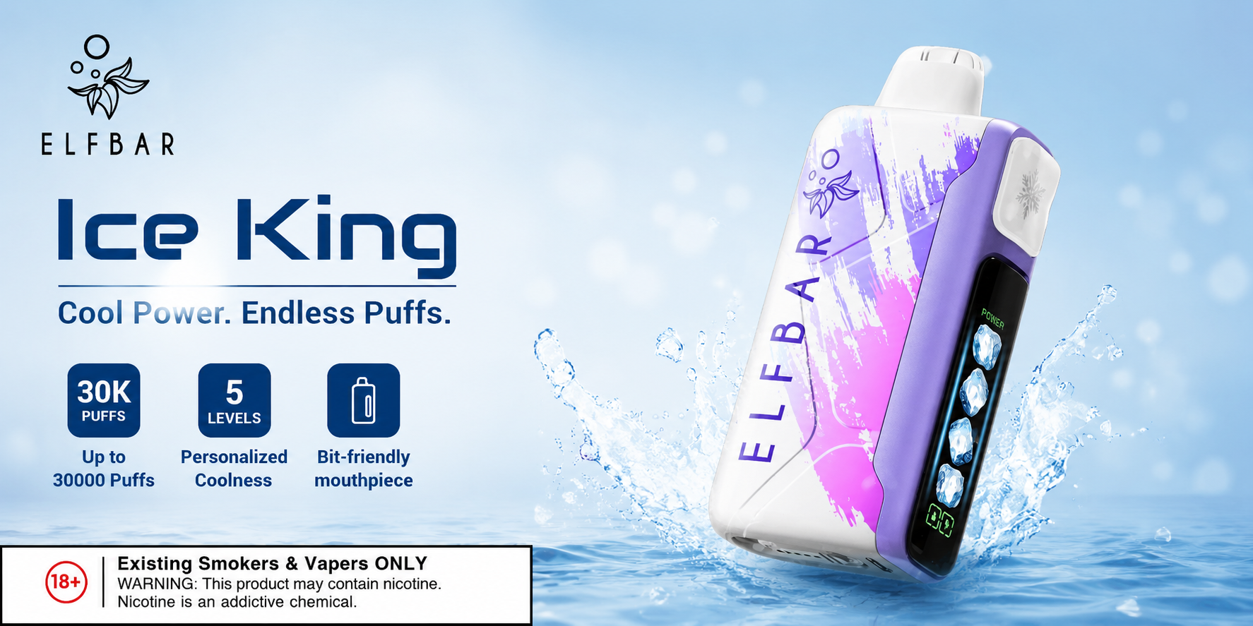 elf bar ice king 30000 puffs